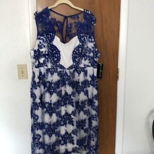 Plus size Hi low occasion dress
